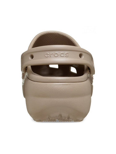 Sandali Donna Crocs - Classic Platform Clog W - Beige