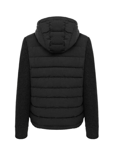Giacche Uomo Colmar - Giacca Hybrid Imbottita Con Cappuccio - Nero