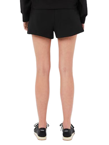 Pantaloncini Donna Lacoste - Short In Jersey Double Face - Nero