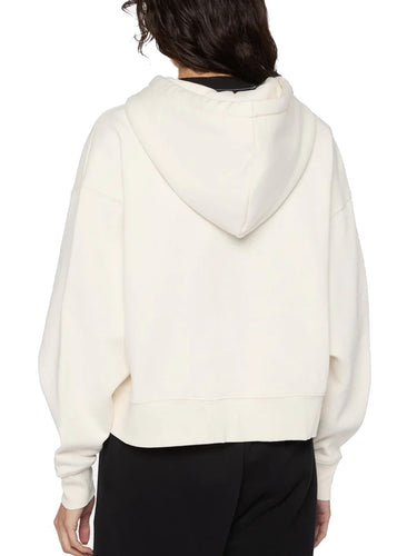 Felpe con cappuccio Donna Dickies - Felpa A Zip Oakport - Avorio
