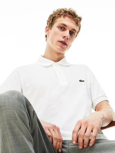Polo Uomo Lacoste - Polo Originale L.12.12 - Bianco