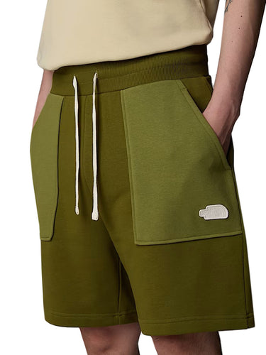 Pantaloncini Uomo The North Face - M's Terry Regular Short - Verde
