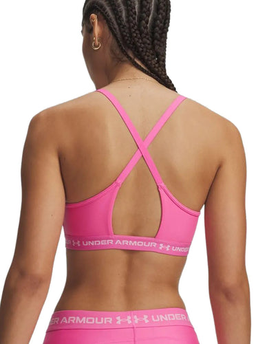 Reggiseni sportivi Donna Under Armour - Reggiseno Sportivo Ua Crossback Low - Rosa