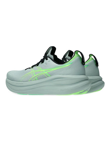 Scarpe da corsa su strada Uomo Asics - Gel-Nimbus 28 - Verde