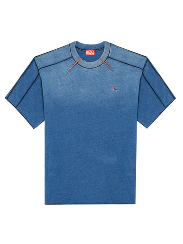 T-shirt Uomo Diesel - T-Shirt T-Craoxt - Blu