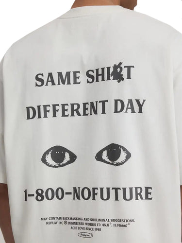 T-shirt Uomo Replay - T-Shirt Replay - Avorio