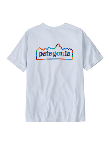 T-shirt Uomo Patagonia - Men's Unity Fritz Responsabili-Tee® - Bianco