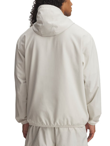 Felpe con cappuccio Uomo Under Armour - Felpa Con Cappuccio Ua Unstoppable Woven - Bianco