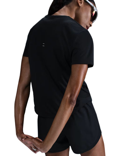T-shirt Donna Nike - T-Shirt Da Running A Manica Corta In Dri-Fit - Nero