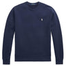 Felpe senza cappuccio Uomo Ralph Lauren - Felpa In Cotone Loopback - Blu