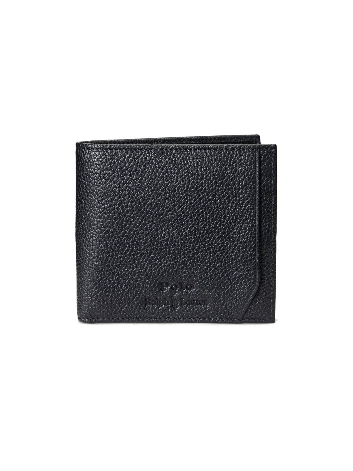 Portafogli Unisex Ralph Lauren - Blfld With Coin Pocket Wallet - Medium - Nero