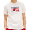 T-shirt Uomo Tommy Hilfiger - T-Shirt Americana Monotype Flag Box - Avorio
