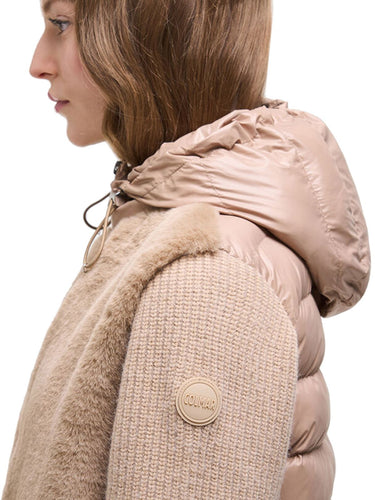 Giacche Donna Colmar - Giacca Ibrida In Pelliccia Sintetica - Marrone