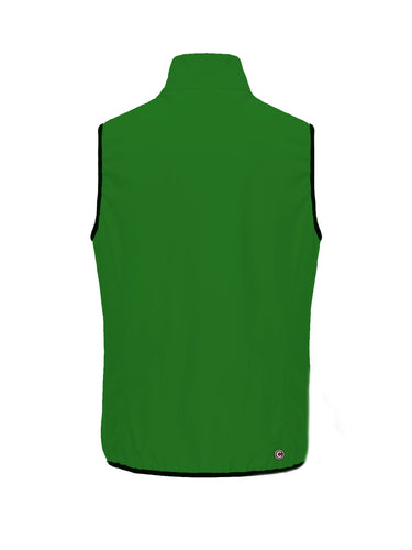 Gilet Uomo Colmar - Gilet In Softshell Impermeabile E Traspirante - Verde