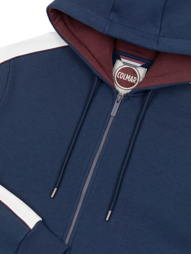 Felpe con cappuccio Uomo Colmar - Felpa Con Cappuccio Heritage - Blu