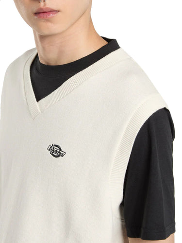 Gilet Uomo Dickies - Gilet In Maglia Summerdale - Avorio