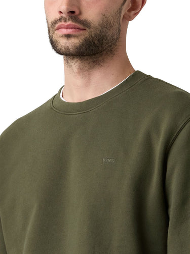 Felpe senza cappuccio Uomo Levi's - Felpa New Original - Verde