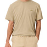 T-shirt Uomo Lacoste - T-Shirt Con Firma Ricamata - Beige
