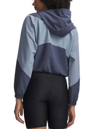 Giacche Donna Under Armour - Giacca Ua Rival Woven - Azzurro