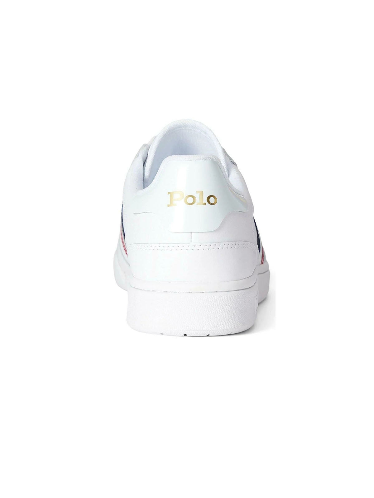 Sneaker Uomo Ralph Lauren - Prl Court Low Top Sneaker - Bianco