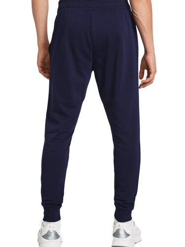 Pantaloni Uomo Under Armour - Jogger Ua Rival Terry - Blu