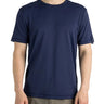 T-shirt Uomo RH+ - Techno Tactel T-Shirt - Blu