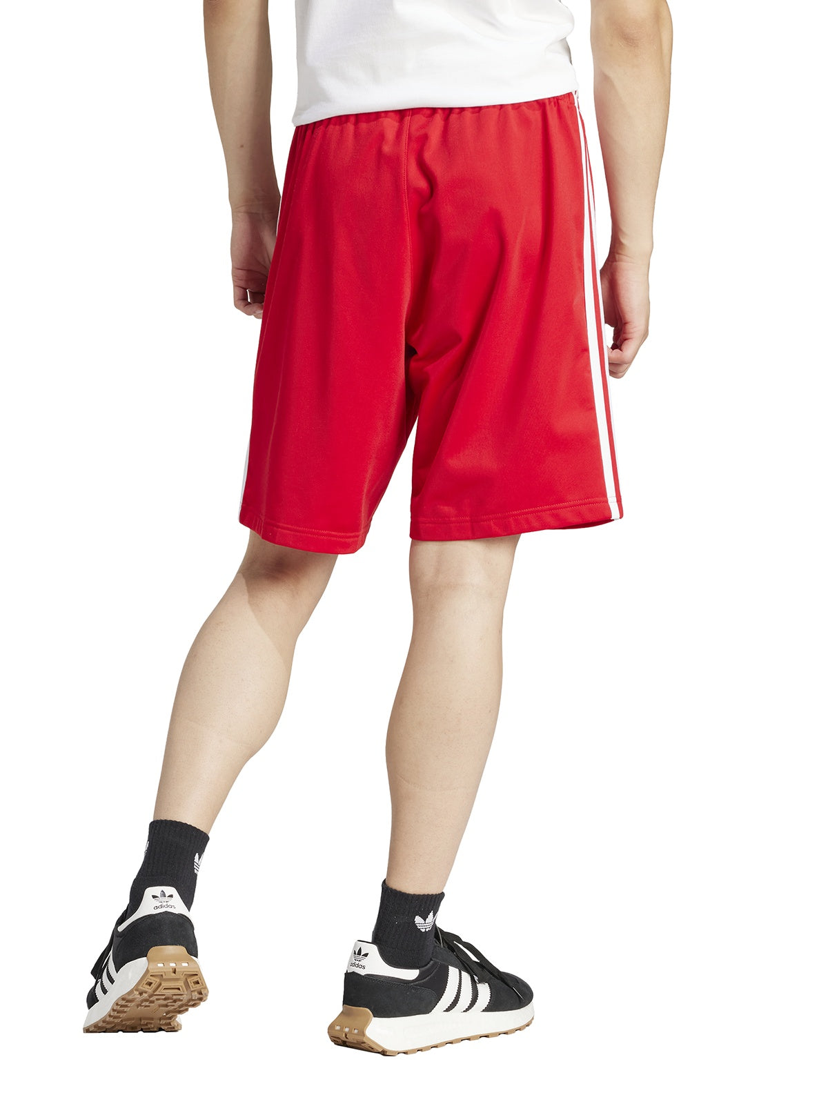 Bermuda Uomo Adidas Adicolor Firebird Shorts Rosso CardoneShop