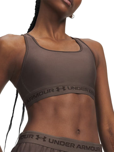 Reggiseni sportivi Donna Under Armour - Reggiseno Sportivo Armour® Mid Crossback - Marrone