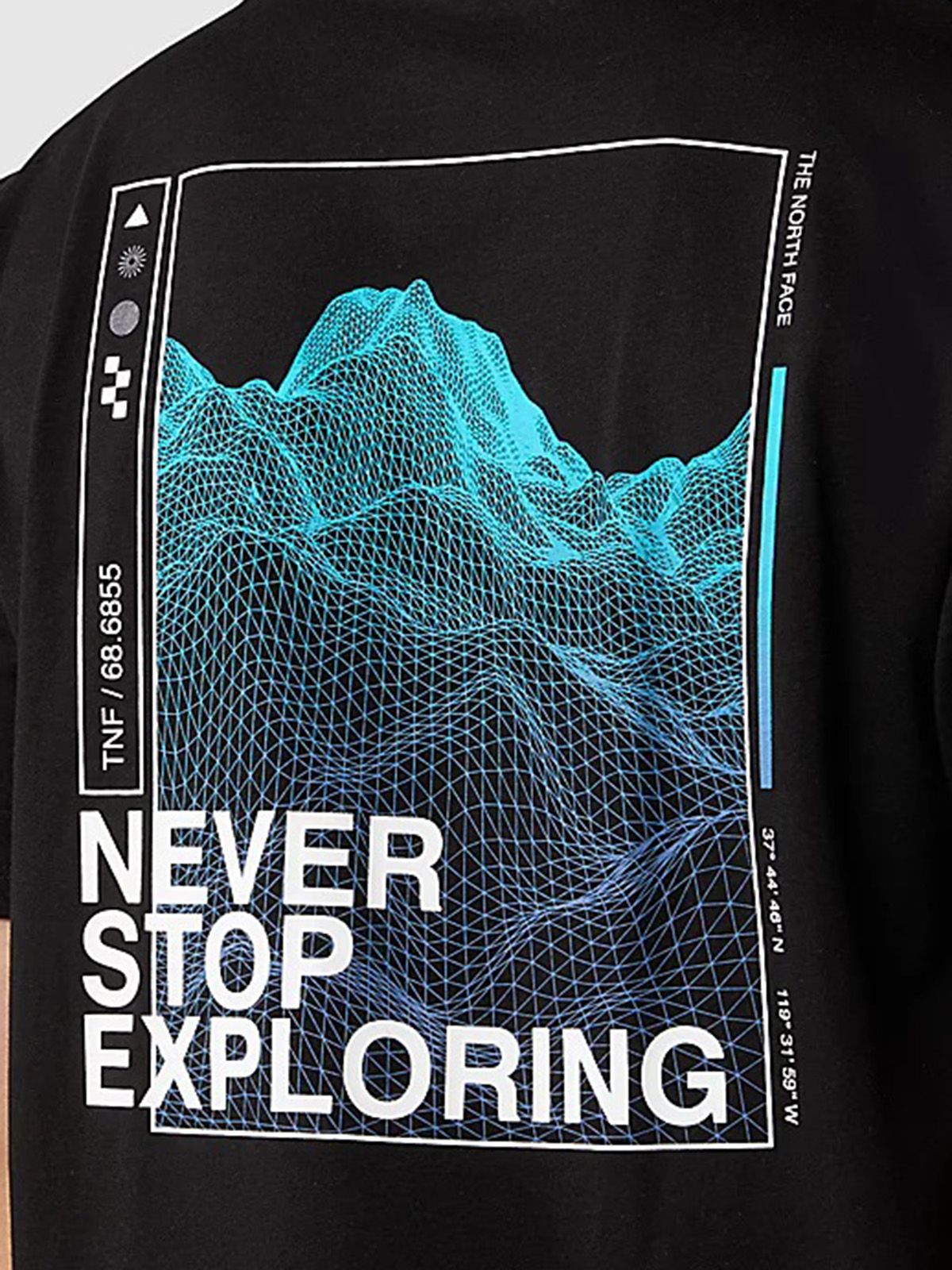 T-shirt Uomo The North Face - T-Shirt Foundation Graphic - Nero