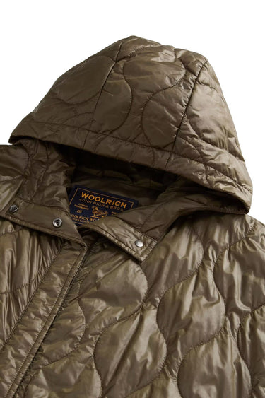 Giacche Donna Woolrich - Giacca Cape Light Nylon - Verde