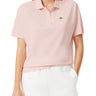 Polo Donna Lacoste - Polo Fluida Relaxed Fit In Pique' - Rosa