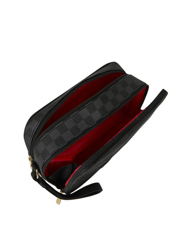 Borse a mano Unisex Sprayground - Spritz Black Toiletry Bag - Nero