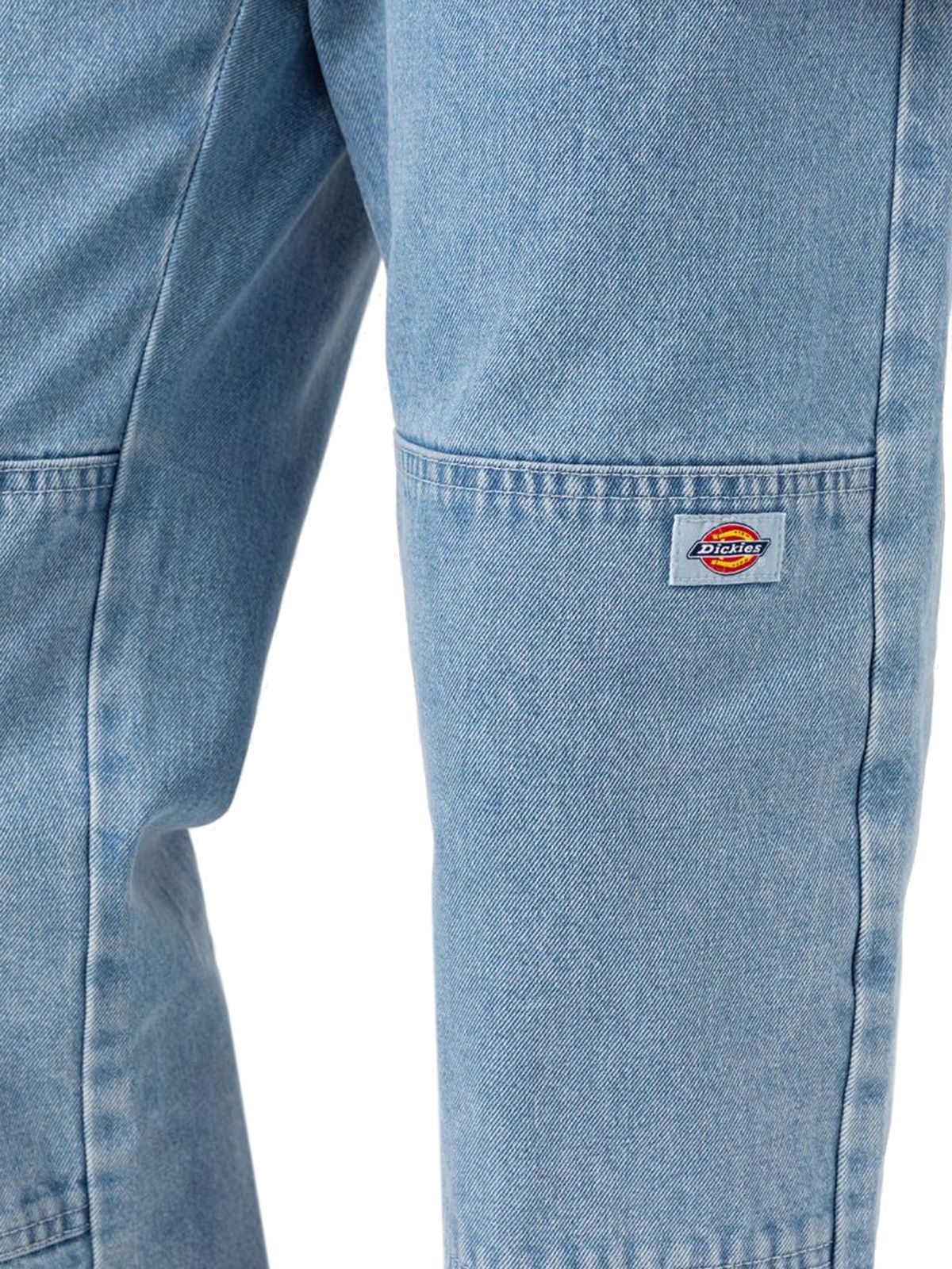 Jeans Uomo Dickies - Double Knee Denim Pant - Blu