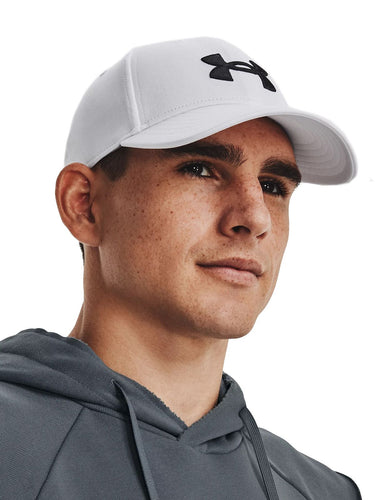 Cappellini da baseball Unisex Under Armour - Cappello Ua Blitzing Adjustable - Bianco