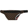 Marsupi alla moda - Uomo Unisex Sprayground - Marsupio Check 2 Emboss Savvy - Marrone
