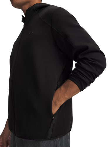 Felpe senza cappuccio Uomo Under Armour - Ua Unstoppable Fleece - Nero