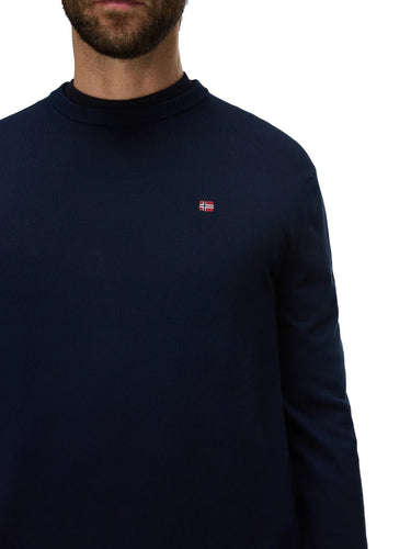 Maglioni Uomo Napapijri - Maglione Droz 5 - Blu
