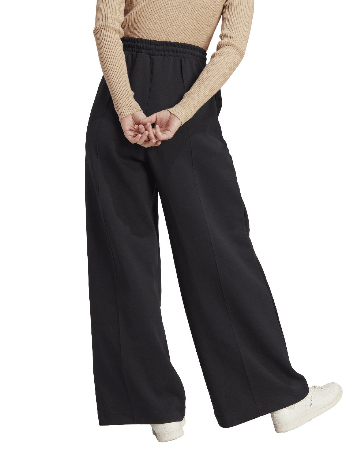 Pantaloni Donna Adidas - Pantaloni Premium Essentials Wide-Leg Pintuck - Nero