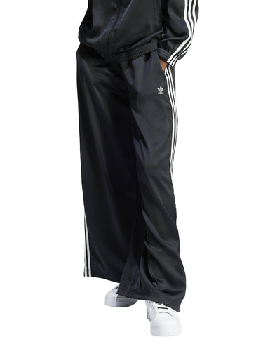 Pantaloni Donna Adidas - Track Pants Adicolor Satin Wide Leg - Nero