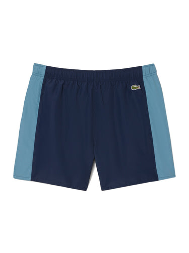 Pantaloncini e calzoncini Uomo Lacoste - Costume Da Bagno Color Block - Blu
