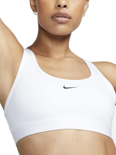 Reggiseni sportivi Donna Nike - Swoosh Light Support Bra Non Imbottito - Bianco