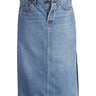 Gonne casual Donna Levi's - Gonna Con Spacco Laterale - Blu