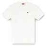 T-shirt Uomo Diesel - T-Adjust-Doval-Pj - T-Shirt Con Patch Oval D - Bianco