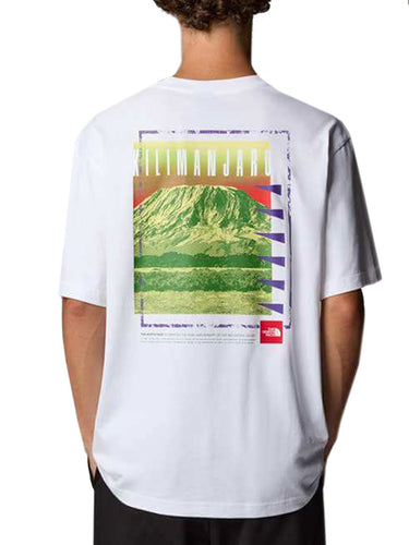 T-shirt Uomo The North Face - Unisex Axys Oversized Tee - Bianco