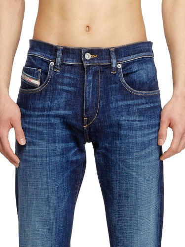 Jeans Uomo Diesel - Slim Jeans 2019 D-Strukt - Blu