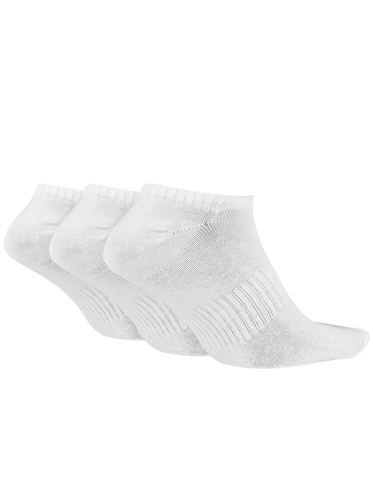 Calze Unisex Nike - Everyday Lightweight No-Show 3Pp Socks - Bianco
