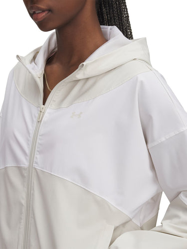 Giacche Donna Under Armour - Giacca Ua Rival Woven - Avorio