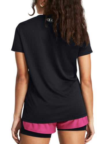 T-shirt Donna Under Armour - Maglia A Maniche Corte Ua Tech™ V-Neck - Nero