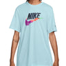 T-shirt Uomo Nike - T-Shirt Con Logo Multicolor - Celeste