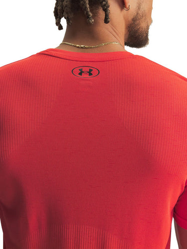T-shirt Uomo Under Armour - Maglia A Maniche Corte Ua Vanish Seamless - Rosso